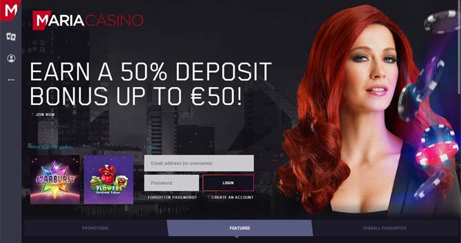 maria casino screenshot